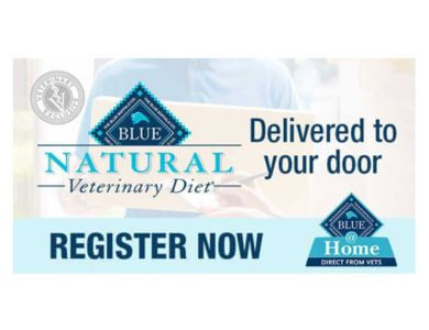 blue natural veterinary diet logo